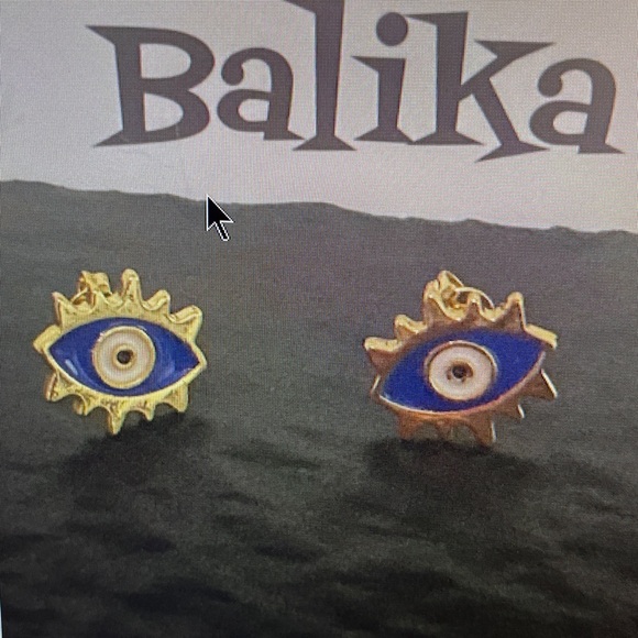 Balika Jewelry - Evil Eye Earrings